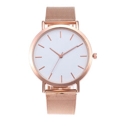 Rose Gold Simple Wristwatch - Movingpieces