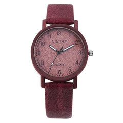 Leather Band Women Watches - Movingpieces